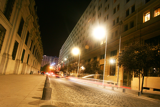 Iluminación LED en Barrio Cívico de Santiago