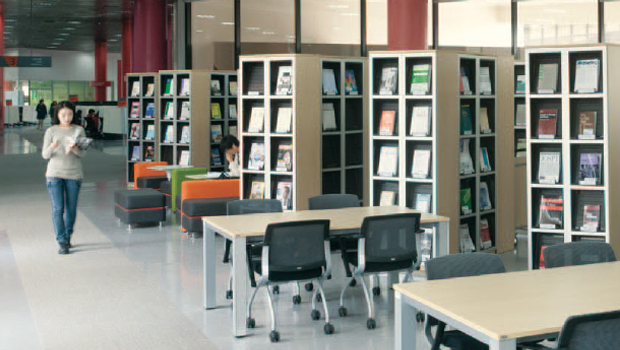 Sistema de Estanterías para Bibliotecas