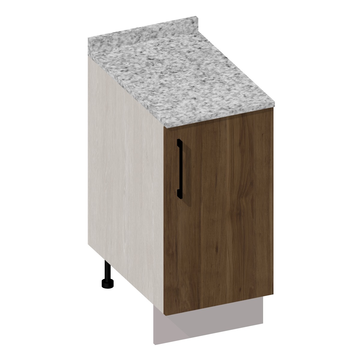 Mueble Base 40 Tirador en BIM