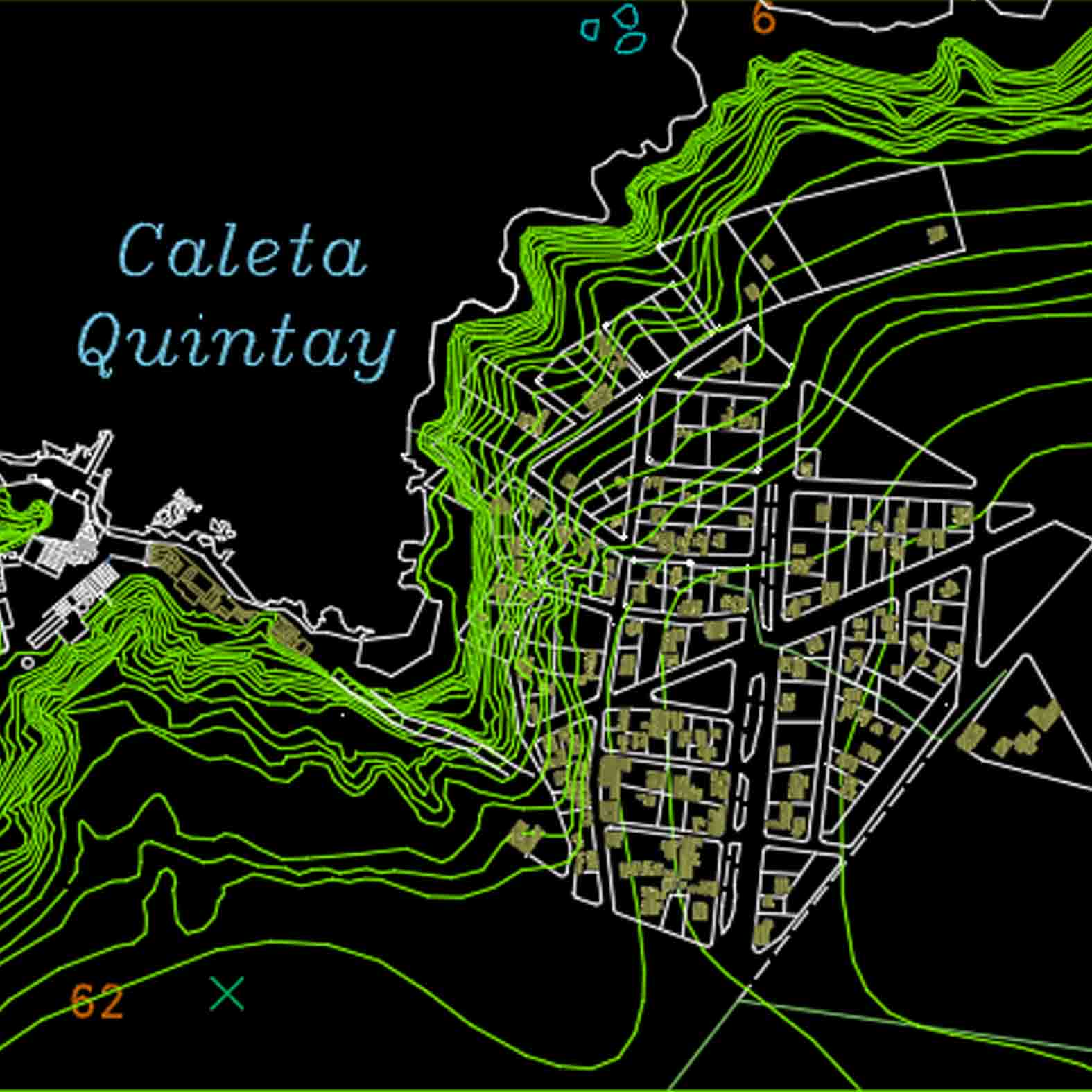 Plano: Localidad de Quintay