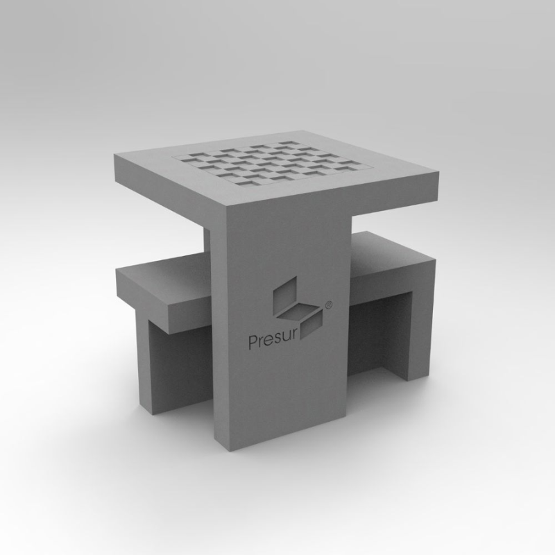 Mesa De Ajedrez Con Pisos