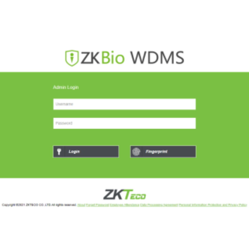 Plataforma de gestión de datos ZKBioWDMS
